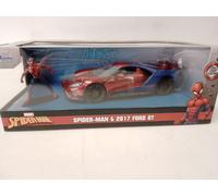 Jada Toys SPIDERMAN Spider-man Ford GT 2017 + figurine 1/24 253225002