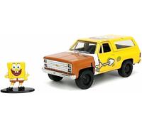 Jada Toys Spongebob Squarepants 1:3 2 1980 Chevy Blazer K5 Modellino Auto E