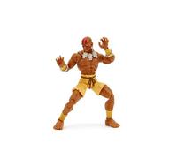 Jada Toys Street Fighter Figura Dhalsim (15 cm) - Personaggio mobile da collezione e azione di Street Fighter 2: The Final Challengers, con testa alternativa, mani e accessori, dai 13 anni in su
