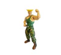 Jada Toys Street Fighter Figura Guile (15 cm) - Personaggio mobile da collezione e action da Street Fighter 2: The Final Challengers, con testa alternativa, mani e accessori, dai 13 anni in su