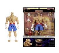 Jada Toys Street Fighter II Sagat - Statuetta da 7,5"