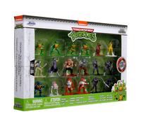 Jada Toys Teenage Mutant Ninja Turtles TV Nano Metalfig Confezione da 18 statuet