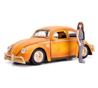 JADA Toys Transformers Bumblebee Volkswagen Beetle Die-cast Car, 1:24 Scale Vehi