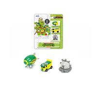 Jada Toys Turtles - Confezione da 3 giocattoli Nano Cars, Ninja Turtles