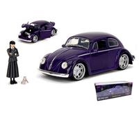 Jada Toys VW BEETLE "WEDNESDAY" WITH FIGURE 1:24