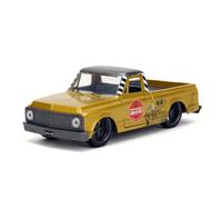 Jada Toys Wall-E Auto Chevrolet Cheyenne 1972 (13,5 cm) - Modellino di auto in metallo effetto Disney Pixar Wall-E, con ruota libera e porte apribili, per fan e bambini dagli 8 anni in su
