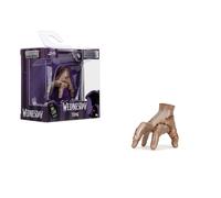 Jada Toys Wednesday Thing - Statuetta da collezione in metallo, 6,5 cm