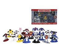 Jada Transformers (JNF33452) - Personaggi pressofusi da 4,2 cm, giocattoli per bambini e adulti, multicolore, confezione da 18