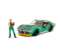 Jada Veicolo Ii Cammy 1969 Chevrolet Corvette 1:24 Street Fighter
