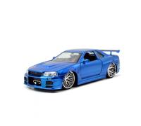 Jadatoys 253203045 - 1:24 Quasi & Furious 2002 Nissan Skyline - Nuovo
