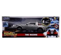 Jada Back To The Future Dlorean Time Machine Metal Car 1:24 Figure Multicolor