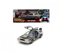 Jada Toys - Time Machine - Back to The Future 3, modello auto in metallo, 1:24,