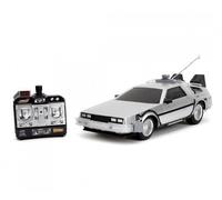 JADA 253256004-RC-34627 DE LOREAN TIME MACHINE RITORNO AL FUTURO 1 RADIOCOMANDAT