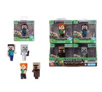 Jadatoys 9385138300W04 - Figure Di Minecraft 2,5", Serie 4 (12PZ) - Nuovo