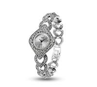 Jade Angel Thail Argento Sterling con Marcasite Orologio Donna