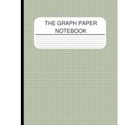 Jade Green Graph Paper Notebook: 120 Pages of Grid Paper - Large 8.5 x 11 Format