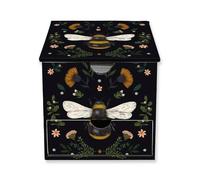 Jade Mosinski Bee Flame Tree Memo Block in Box With Drawer