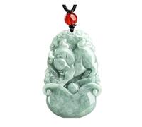 Jade Necklaces with Various Animal Charm Pendants for Women Men