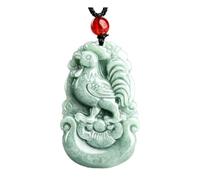 Jade Necklaces with Various Animal Charm Pendants for Women Men