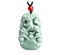 Jade Necklaces with Various Animal Charm Pendants for Women Men