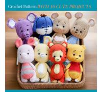 Jade Nunez Crochet Pattern with 10 Cute Amigurumi Projects (Tascabile)