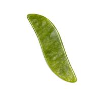 Jade Stone Gua Sha Scraper Massage Board Massaggiatore for il viso Natural Gouache Healing Stone for il sollevamento della pelle del viso Detox Beauty Care 1Pcs (Color : Leaf-shaped)