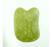 Jade Stone Gua Sha Scraper Massage Board Massaggiatore for il viso Natural Gouache Healing Stone for il sollevamento della pelle del viso Detox Beauty Care 1Pcs (Color : Broadsword shape)