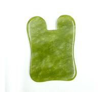Jade Stone Gua Sha Scraper Massage Board Massaggiatore for il viso Natural Gouache Healing Stone for il sollevamento della pelle del viso Detox Beauty Care 1Pcs (Color : U shape)