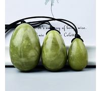 Jade Yoni Egg Massage Ball Set Natural Jade Crystal Massager Kegel Esercizio Muscolo del pavimento pelvico for donne,S Collezioni di casa (Color : Small)