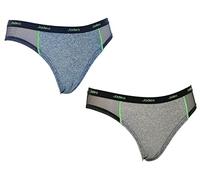 JADEA 2 Slip Donna Vita Bassa Cotone Elasticizzato 6855 (IT, Testo, XL, Regular, Regular, Multicolore)