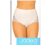 JADEA 3 CULOTTE DONNA VITA ALTA IN COTONE E PIZZO ART 07