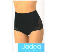JADEA 3 CULOTTE DONNA VITA ALTA IN COTONE E PIZZO ART 07