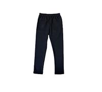 JADEA 3 Leggings Invernale Bambina e Ragazza 342 caldo cotone felpato, NERO 11-12 anni