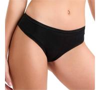 JADEA 6 Pezzi Brasiliana Slip Donna Cotone Modal 515. Nero 4/M