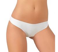 JADEA 6 Pezzi Slip Brasiliana Donna 8001 Taglio Laser in Cotone Elasticizzato