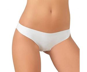 JADEA 6 Pezzi Slip Brasiliana Donna 8001 Taglio Laser in Cotone Elasticizzato