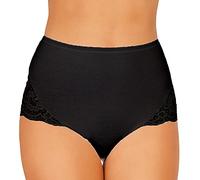 JADEA 6 Pezzi Slip Culotta Donna con Inserto in Pizzo 07 Cotone Elasticizzato