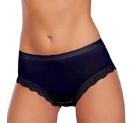 JADEA 6 Pezzi Slip Donna 532 in Cotone con Bordi in Pizzo