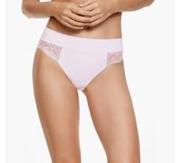 JADEA 6 Pezzi Slip Donna 8013 Cotone Elasticizzato con Delicato Ricamo Semitrasp