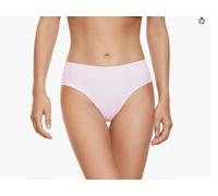 JADEA 6 Pezzi Slip Donna 8014 Cotone Elasticizzato Ricamo Semitrasparente