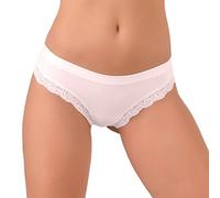 Jadea Slip Perizoma Donna 519 – 6 Pezzi Cotone Modal con Inserti in Pizzo