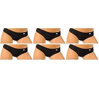 6 SLIP BRASILIANA DONNA JADEA ART. 502 VITA BASSA COTONE ELASTICIZZATO INTIMO