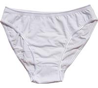 JADEA 7001 Slip Donna in Cotone 90% Bielasticizzato 10%, Liscio, Elastico Esterno, Set da 3, Colori Disponibili Bianco-Nero, Misure 3-4-5-6