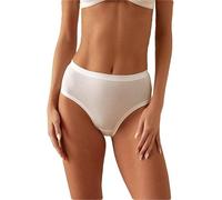 JADEA 786-6 Pezzi - Slip Midi Donna in Cotone Modal: Comfort Estremo e Design Elegante con Rifiniture di qualità, Nero, S