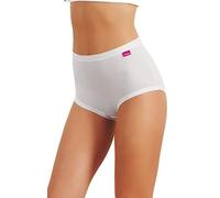 JADEA Art. 787 Slip Donna Alto (6 Pezzi) - Bianco - Taglie dalla 4 alla 8 (8, Bianco)