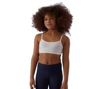 JADEA Reggiseno Brassiere per Bambina in Cotone Traspirante - Morbido e Adattabile, Comfort garantito(Bianco 13-14 Anni)