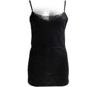 JADEA - Camiciola Spalla Stretta Donna 9000 Nero 3 Pezzi, Nero, 7