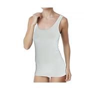 JADEA Canotta Top Donna Spalla Larga 4182 in Morbido Cotone Elasticizzato. Disponibile nei Colori Bianco, Nero, Blu, Grigio e Cipria