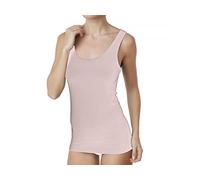 JADEA Canotta Top Donna Spalla Larga 4182 in Morbido Cotone Elasticizzato. Disponibile nei Colori Bianco, Nero, Blu, Grigio e Cipria