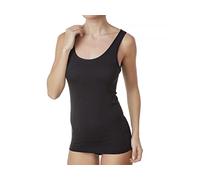 JADEA Canotta Top Donna Spalla Larga 4182 in Morbido Cotone Elasticizzato. Disponibile nei Colori Bianco, Nero, Blu, Grigio e Cipria